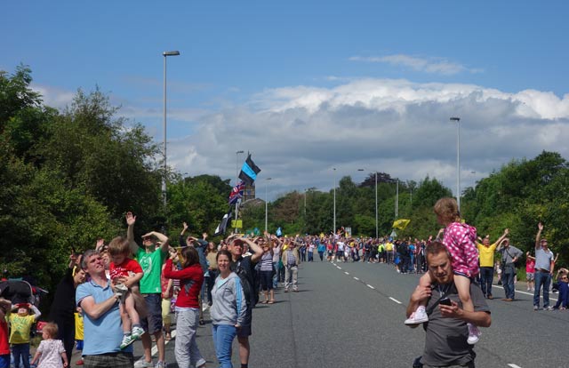 crowds