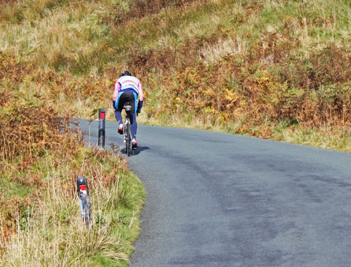 Trough of Bowland cyclist