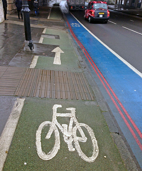 London Cycle path